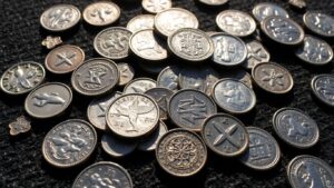 Collection of valuable silver coins