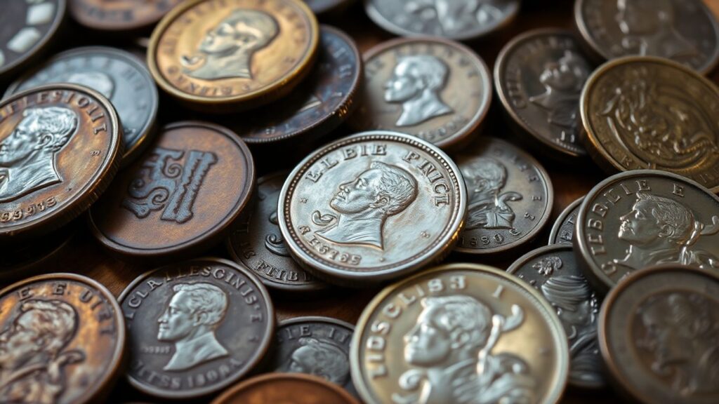 Inherited coin collection for sale in Waco, TX.