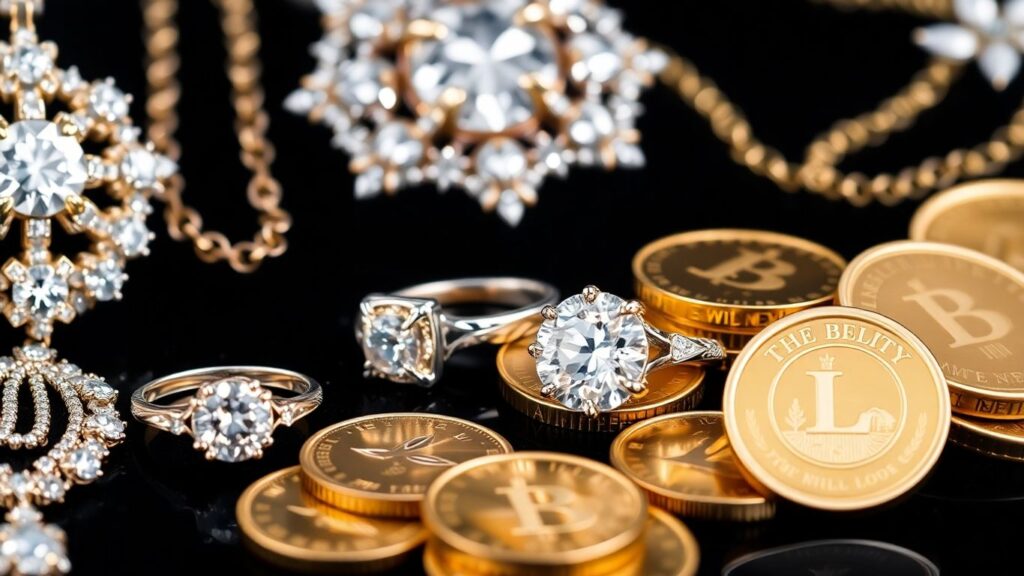 Estate jewelry and coins for maximum value