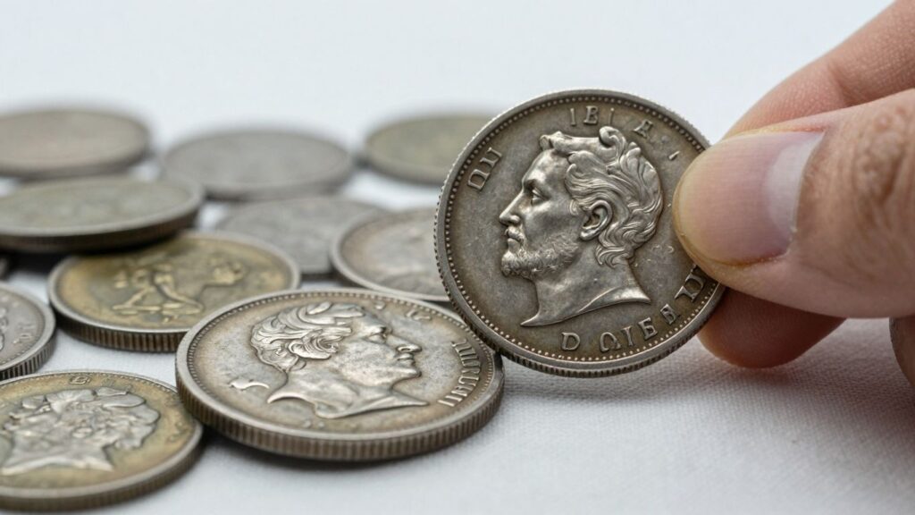 Cleaning and restoring antique coins